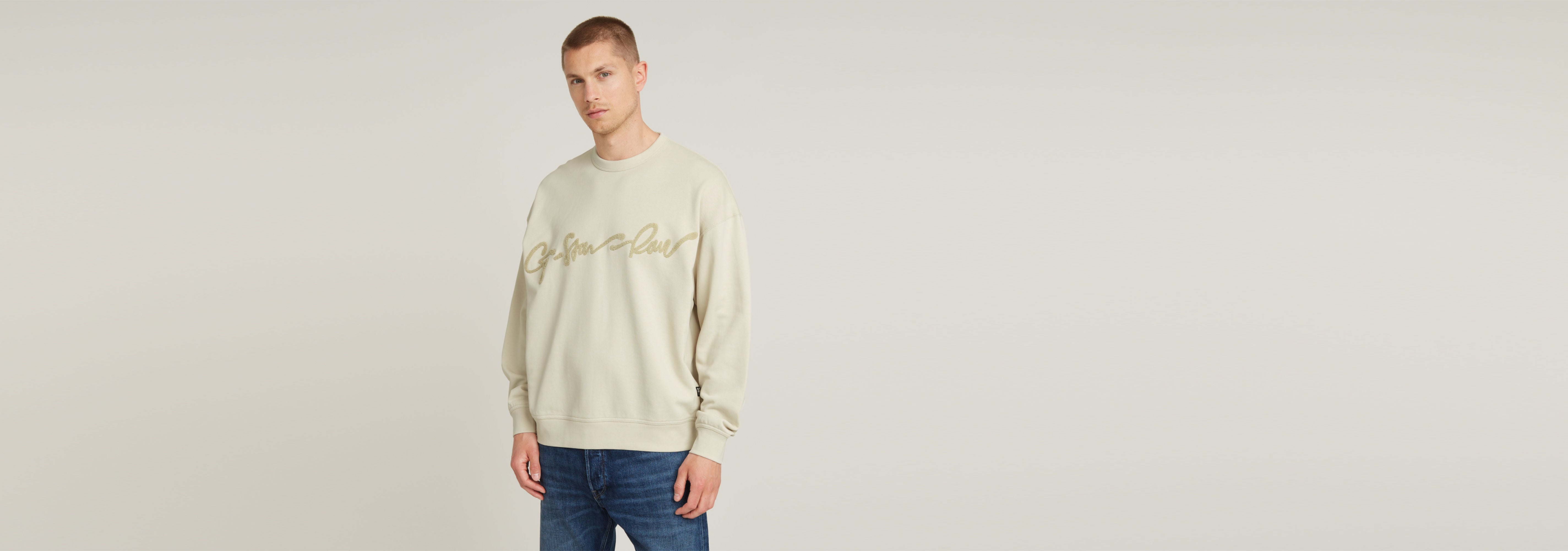 Sudadera Chenille G-Script Loose
