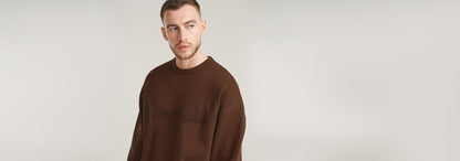 Sudadera Chenille G-Script Loose