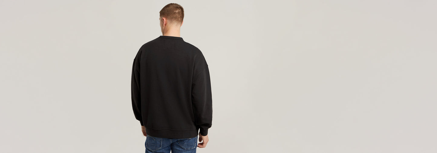 Sudadera Chenille G-Script Loose