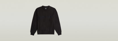 Sudadera Chenille G-Script Loose