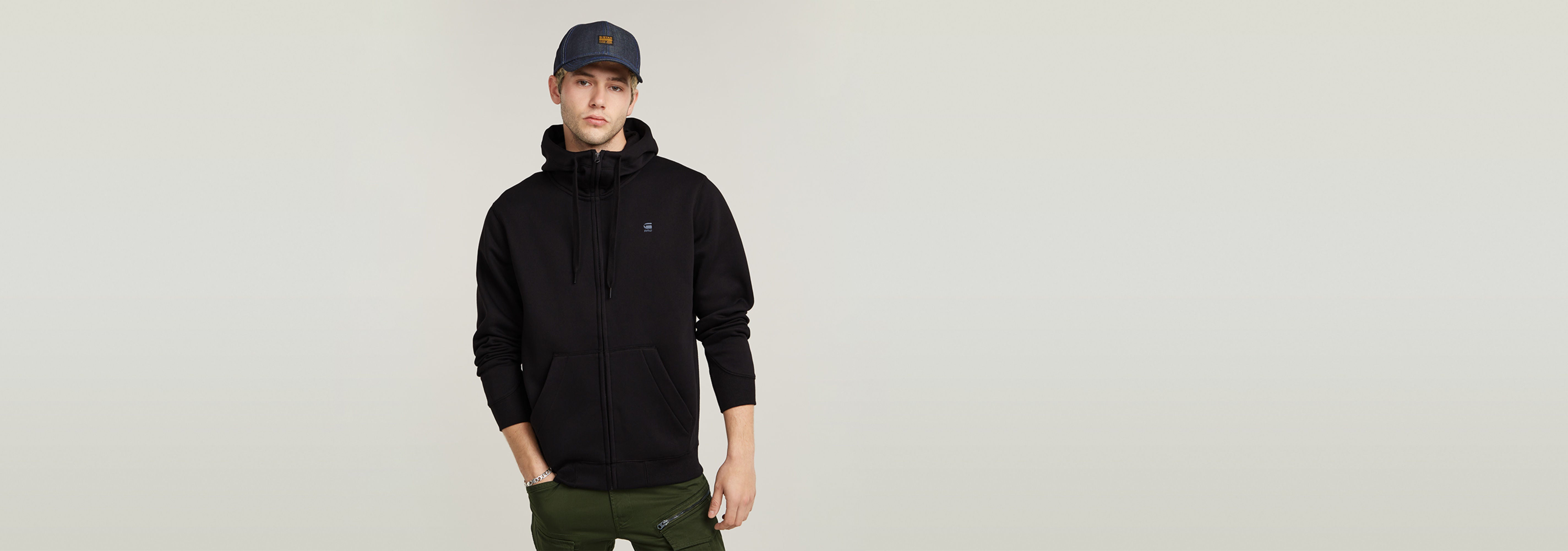 Sudadera Con Capucha Premium Core Zip Thru