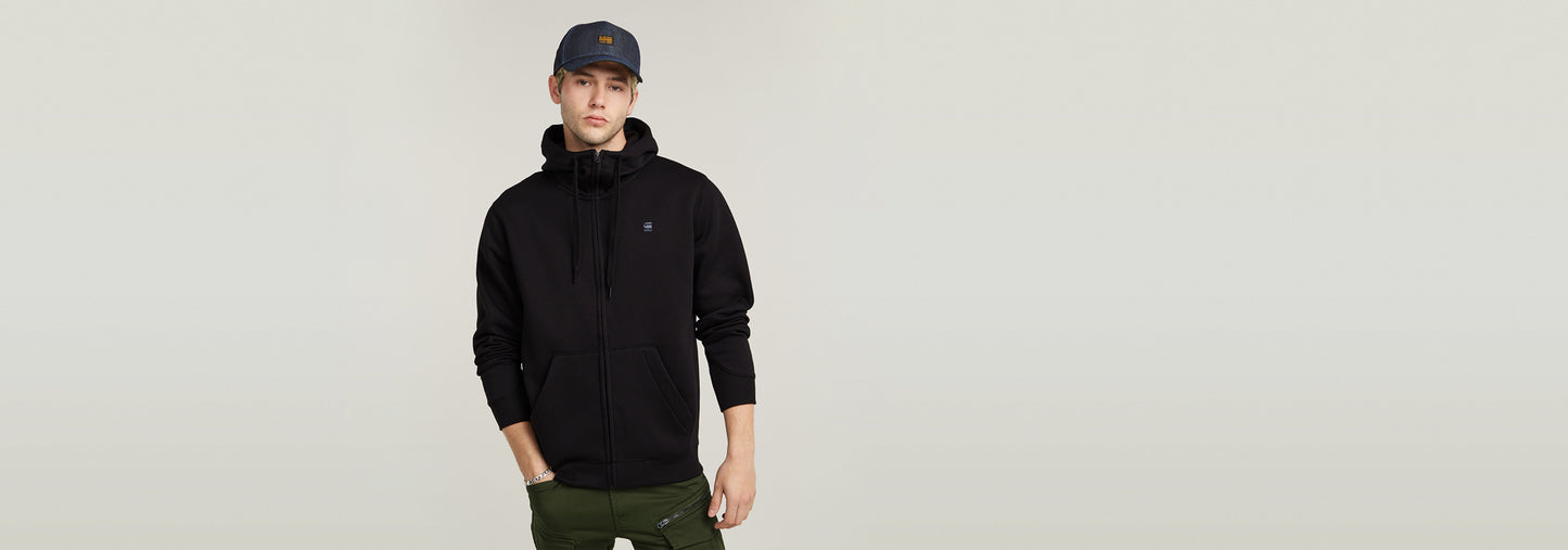Sudadera Con Capucha Premium Core Zip Thru