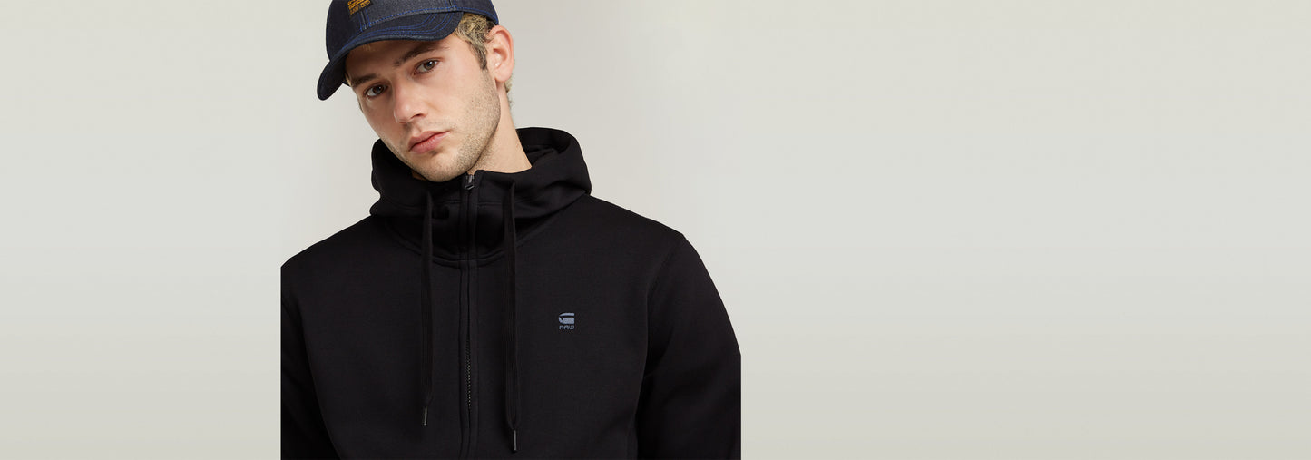 Sudadera Con Capucha Premium Core Zip Thru
