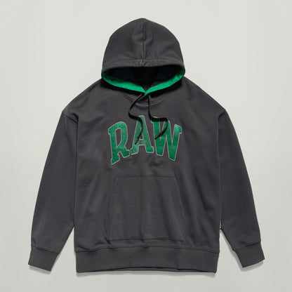 Sudadera con capucha RAW University Oversized