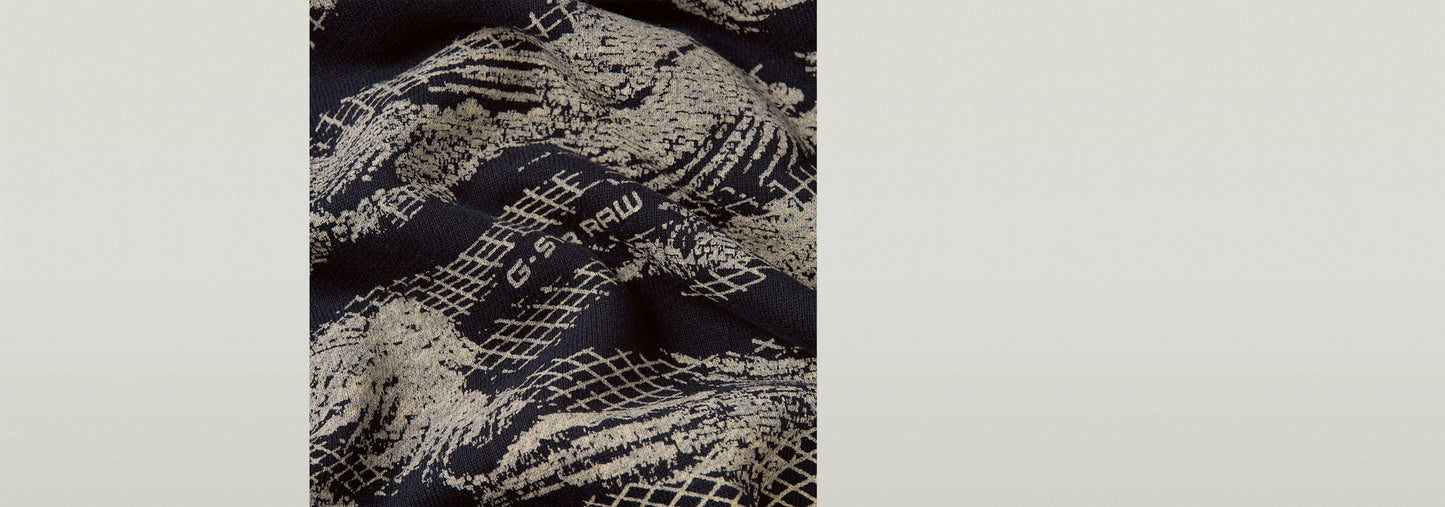 Sudadera Lace AOP Loose