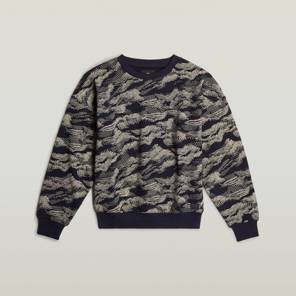 Sudadera Lace AOP Loose