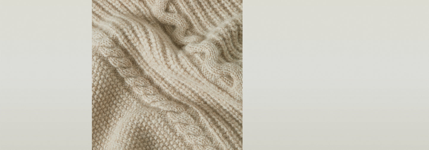 Suéter Cable Double Collar