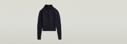 Suéter de punto Milano Half Zip