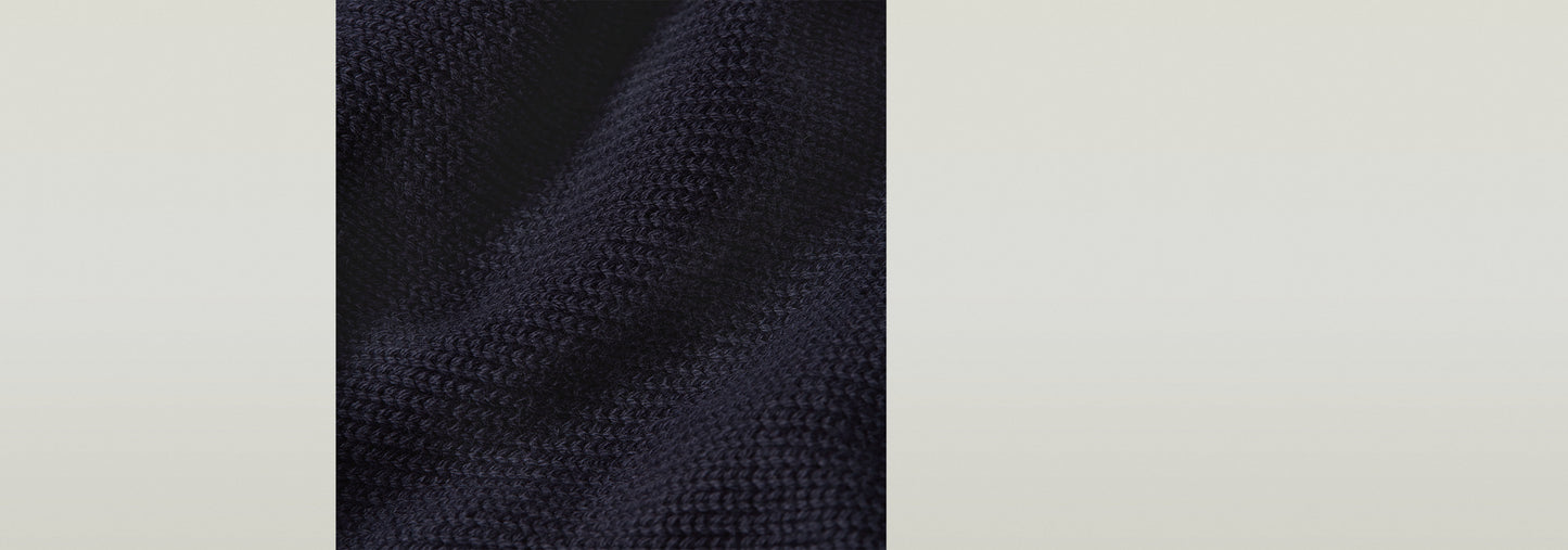 Suéter de punto Milano Half Zip