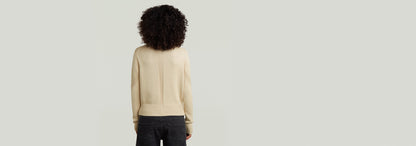 Suéter de punto Milano Half Zip
