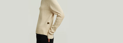 Suéter de punto Milano Half Zip
