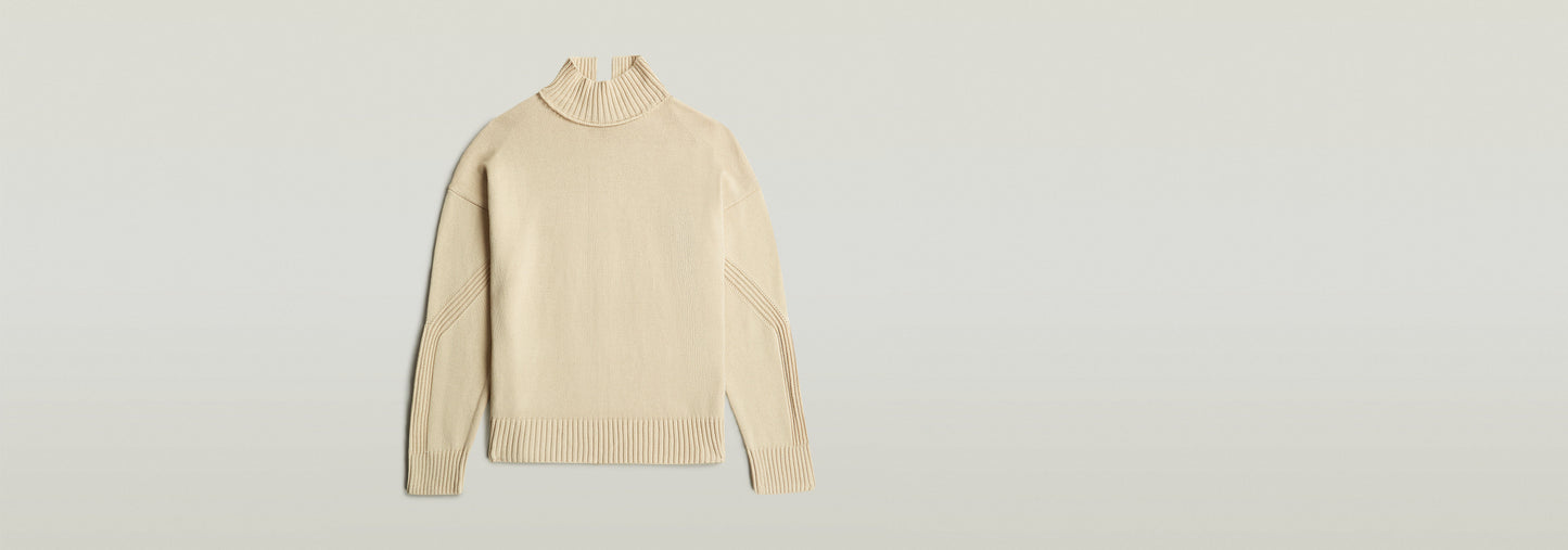 Suéter de punto Milano High Neck
