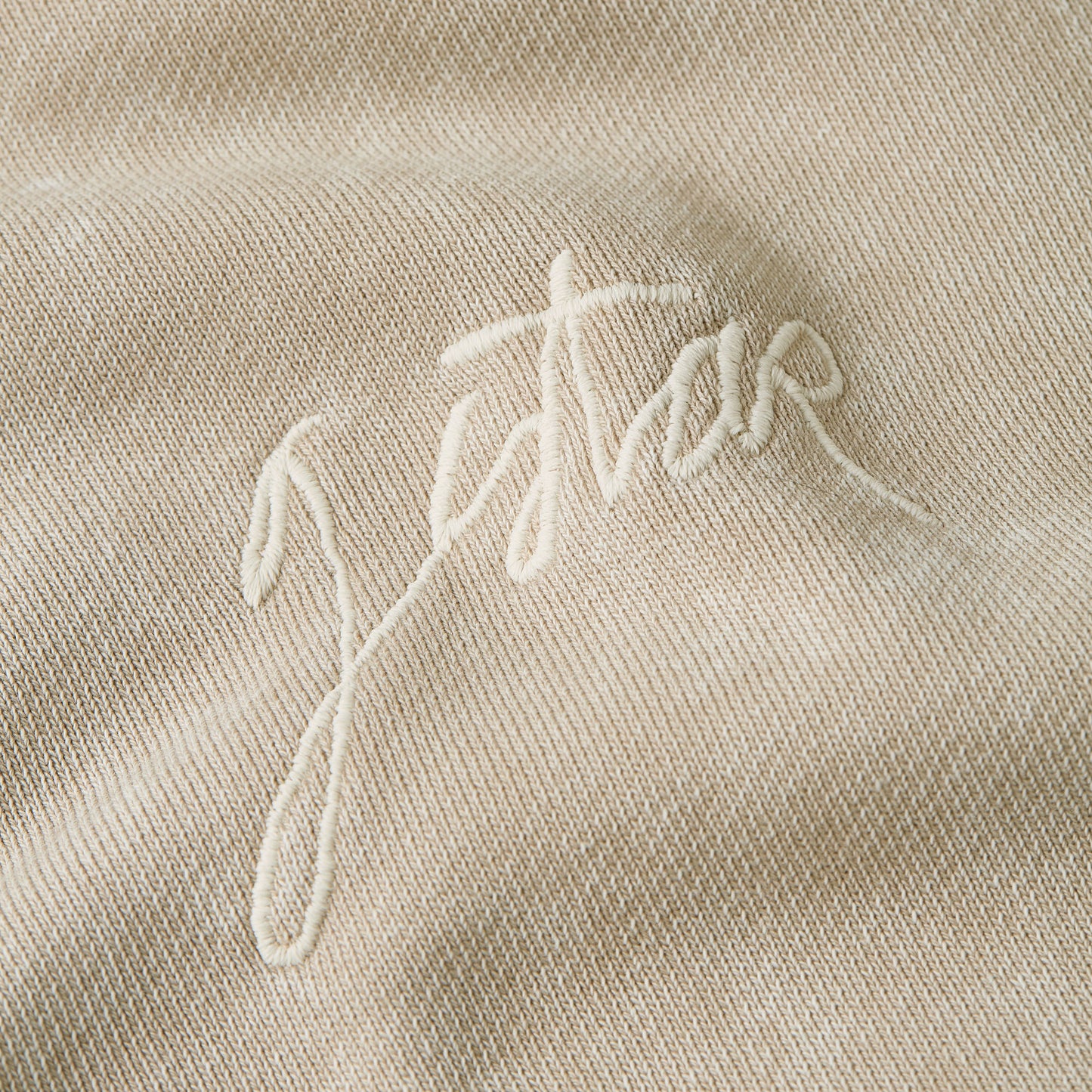 Suéter Washed A Line Script con capucha