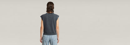Top Mini G-Script Logo Overdyed
