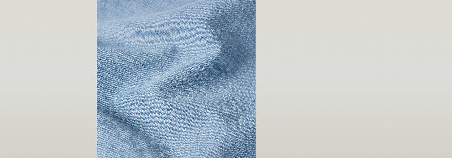 Jeans denim 3D plisados