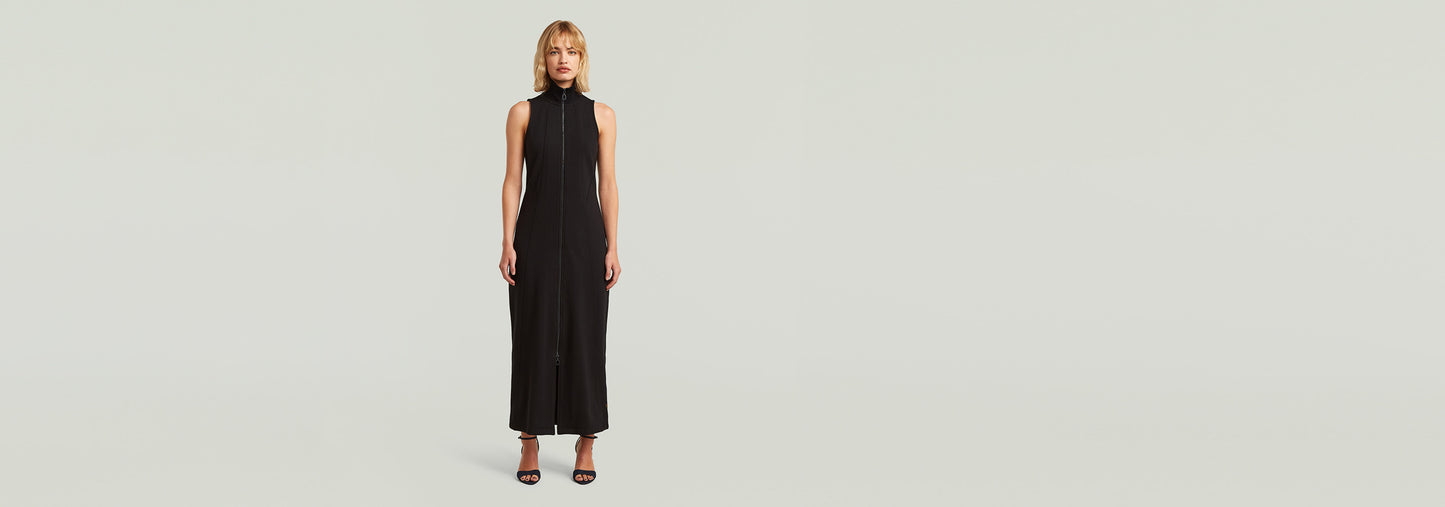 Vestido Slim Full Zip