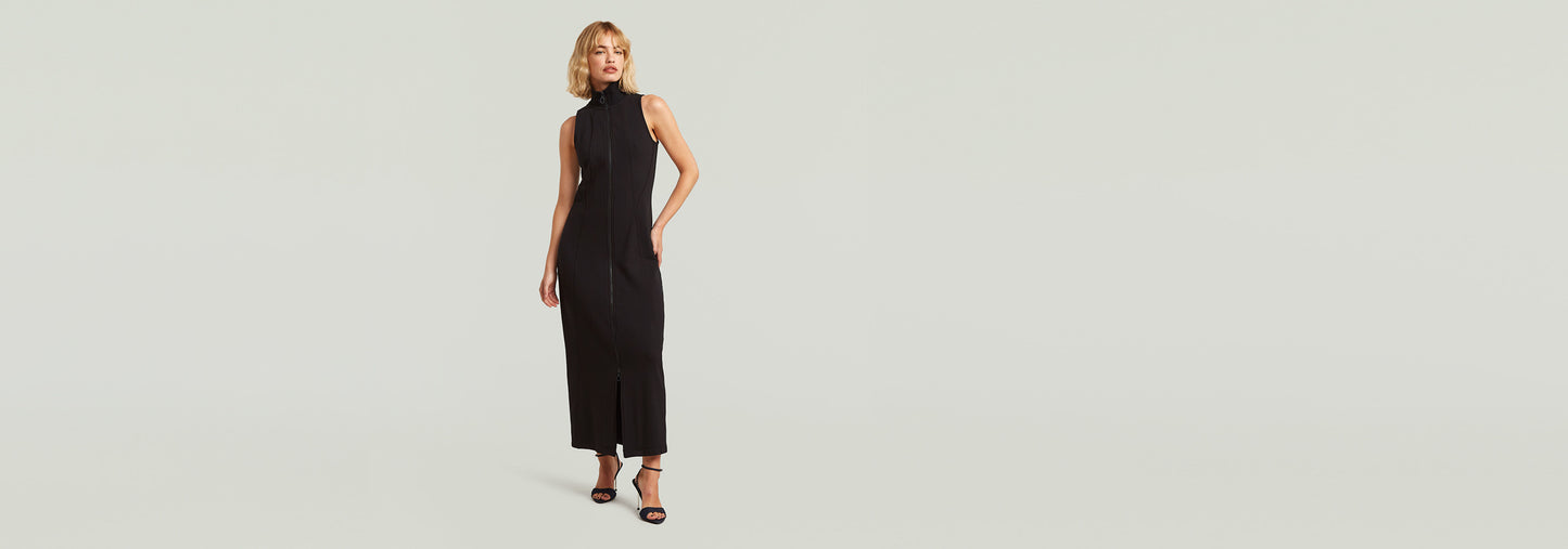 Vestido Slim Full Zip