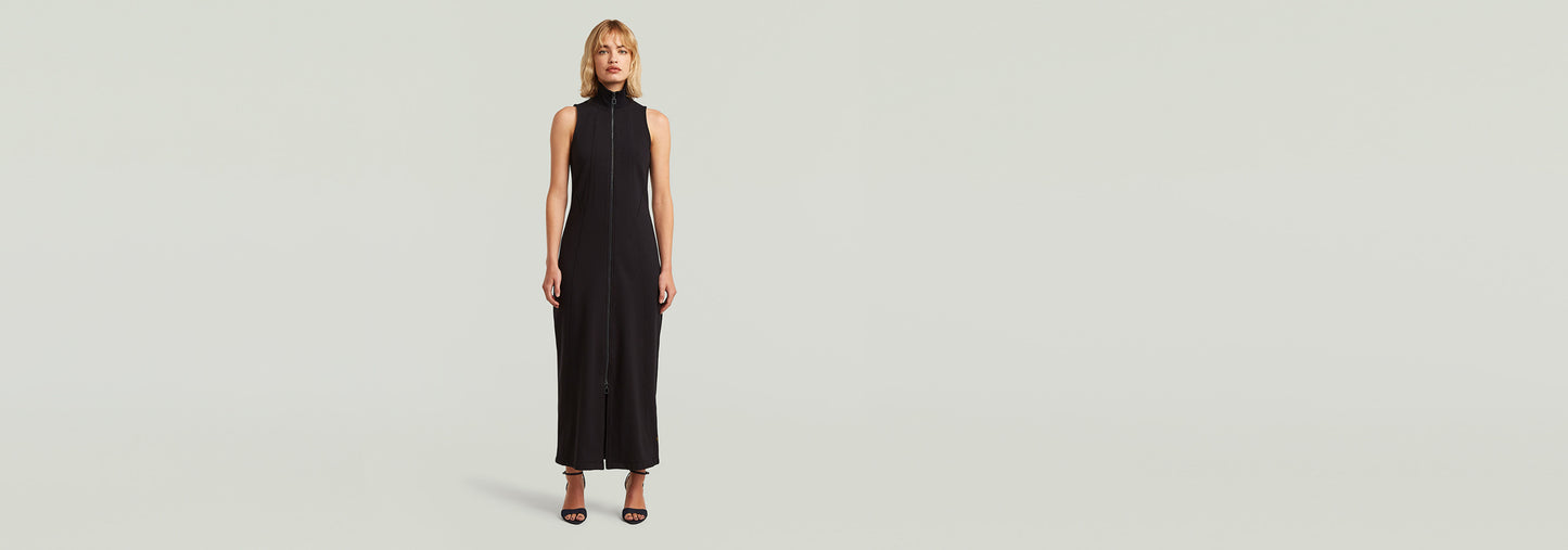 Vestido Slim Full Zip